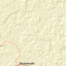Strzeleczki Street Map