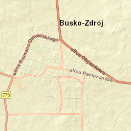 Busko-Zdrój Street Map