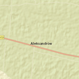 Aleksandrów Street Map