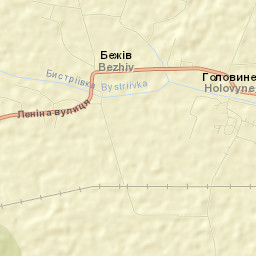 Holovyne Street Map