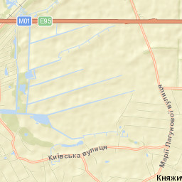 Knyazhichi Street Map