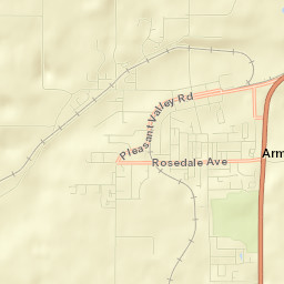 Armstrong Street Map