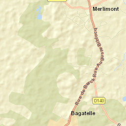 Merlimont Street Map