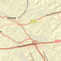 Bully-les-Mines Street Map
