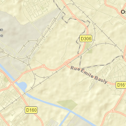 Évin-Malmaison Street Map