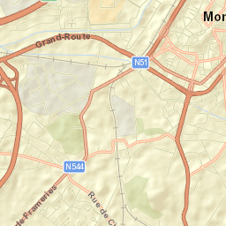 Mons Street Map