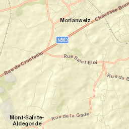 Morlanwelz-Mariemont Street Map
