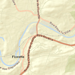 Floreffe Street Map