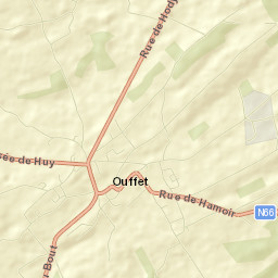 Ouffet Street Map