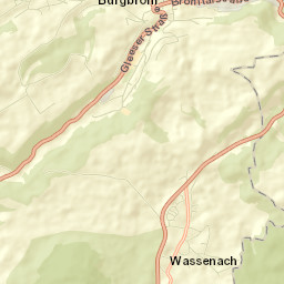 Wassenach Street Map