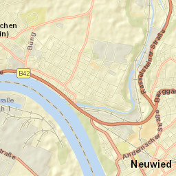 Neuwied Street Map