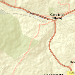 Gersfeld Street Map