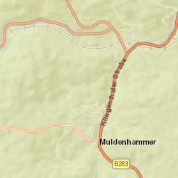 Tannenbergsthal Street Map