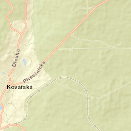 Kovářská Street Map