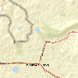 Kudowa-Zdrój Street Map
