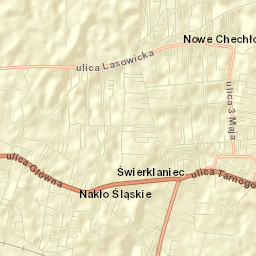 Nakło Street Map