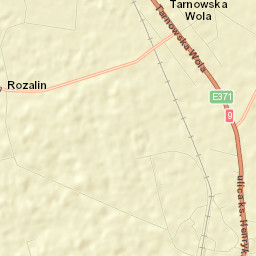 Nowa Dęba Street Map