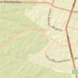 Tomaszów Lubelski Street Map