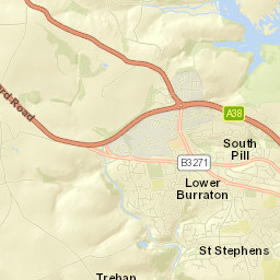 Saltash Street Map