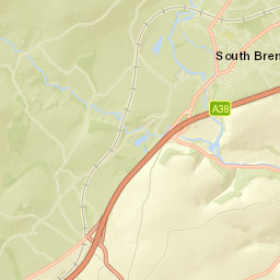 South Brent Street Map