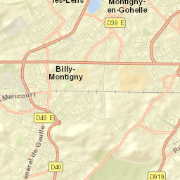 Montigny-en-Gohelle Street Map