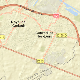 Noyelles-Godault Street Map
