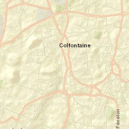 Colfontaine Street Map
