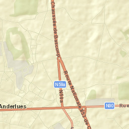 Anderlues Street Map