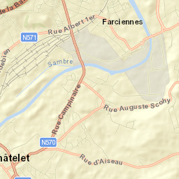 Châtelet Street Map