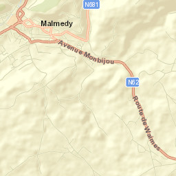 Malmédy Street Map