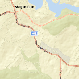 Butgenbach Street Map