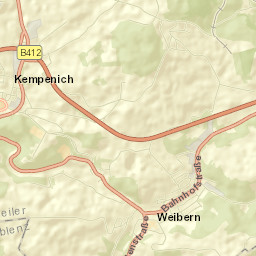 Weibern Street Map