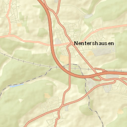 Nentershausen Street Map