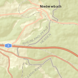 Niedererbach Street Map
