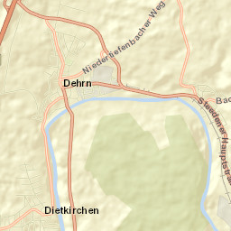 Dehrn Street Map