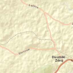 Duszniki-Zdrój Street Map