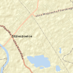 Zdzieszowice Street Map