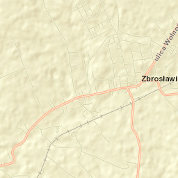 Zbrosławice Street Map