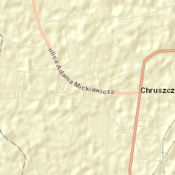 Chruszczobród Street Map