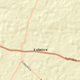 Łubnice Street Map