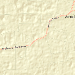 Jarczów Street Map