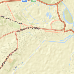 Dubno Street Map