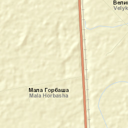 Chernyakhivskyy Rayon Street Map