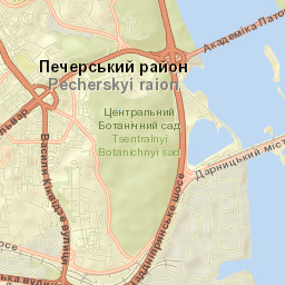 Pechersk Raion Street Map