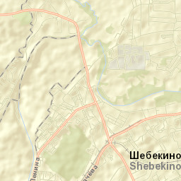 Shebekino Street Map