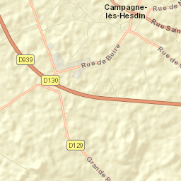 Campagne-lès-Hesdin Street Map