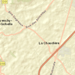 Givenchy-en-Gohelle Street Map