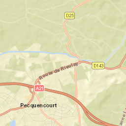 Pecquencourt Street Map