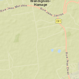 Wandignies-Hamage Street Map