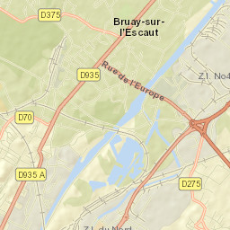 Bruay-sur-l’Escaut Street Map